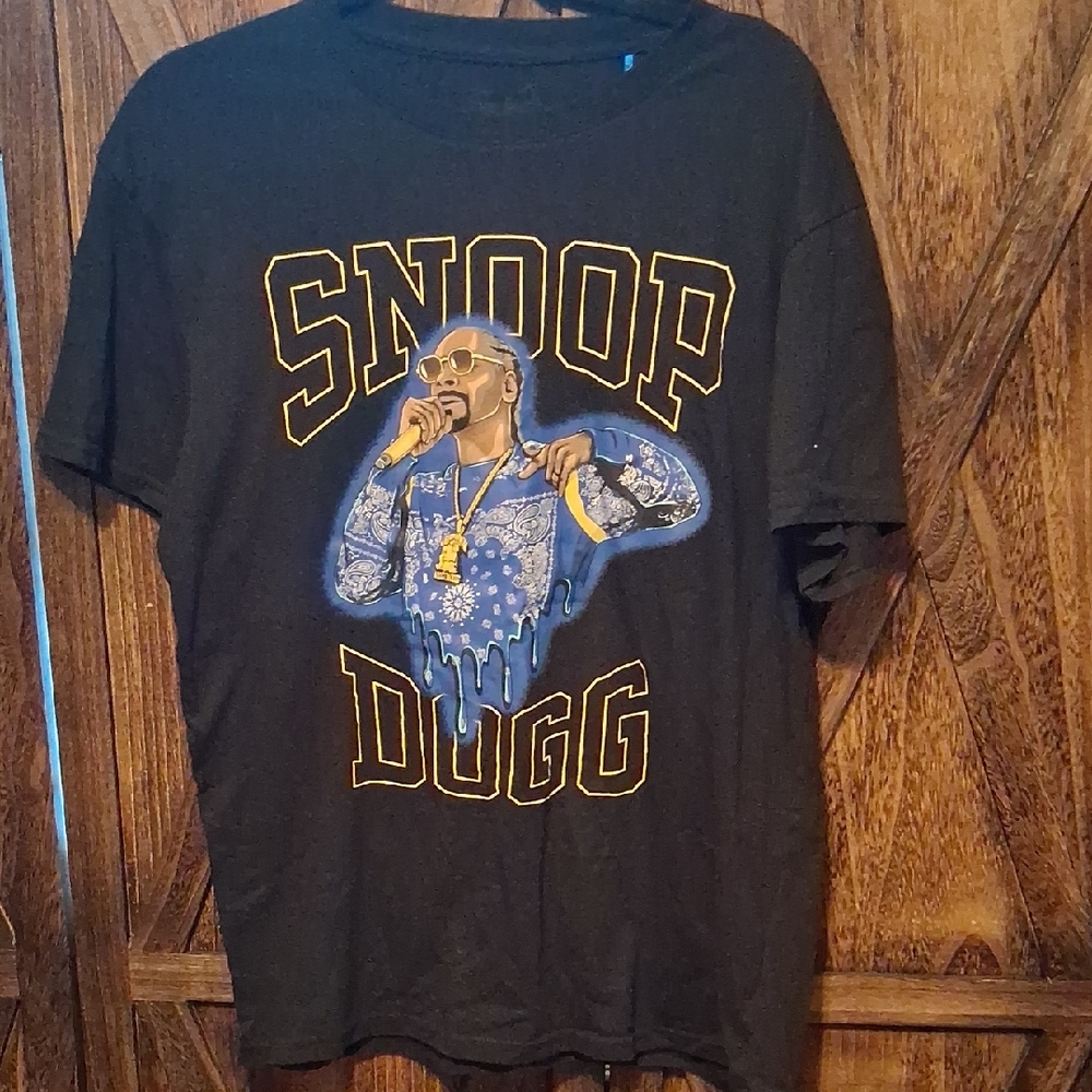 Snoop Dogg Black Graphic Tee